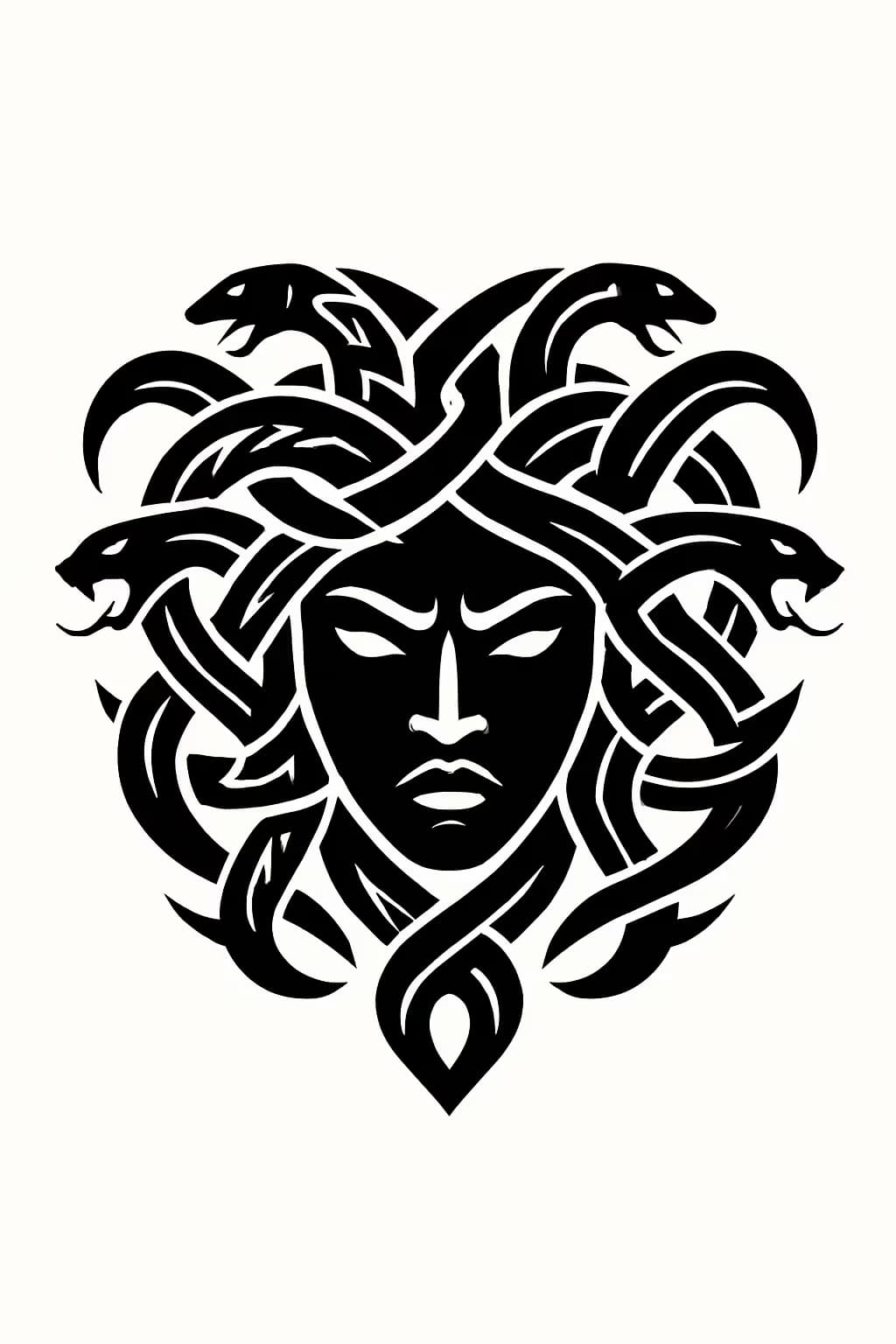 Medusa Tattoo tribal: símbolo de fuerza y misterio